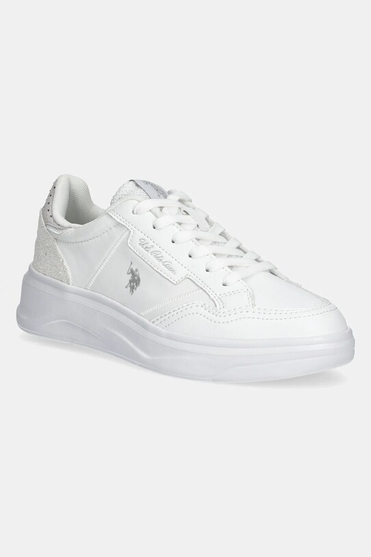 U.S. Polo Assn. sneakers GINGER imitatie de piele alb GINGER002W.5YT1