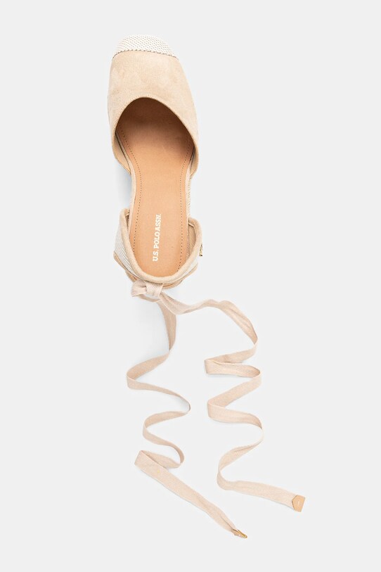 Espadrilky U.S. Polo Assn. STEFY béžová STEFY001W.5HT2