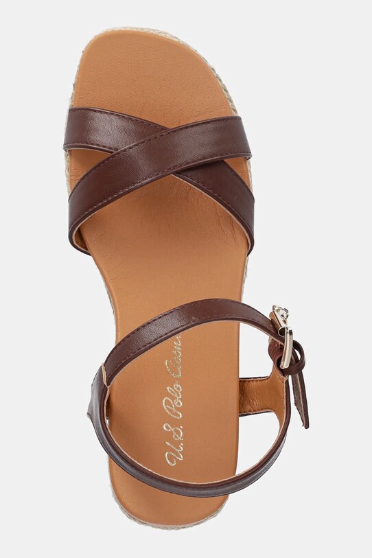 Σανδάλια U.S. Polo Assn. ASTRID002W/5Y1 καφέ ASTRID002W.5Y1