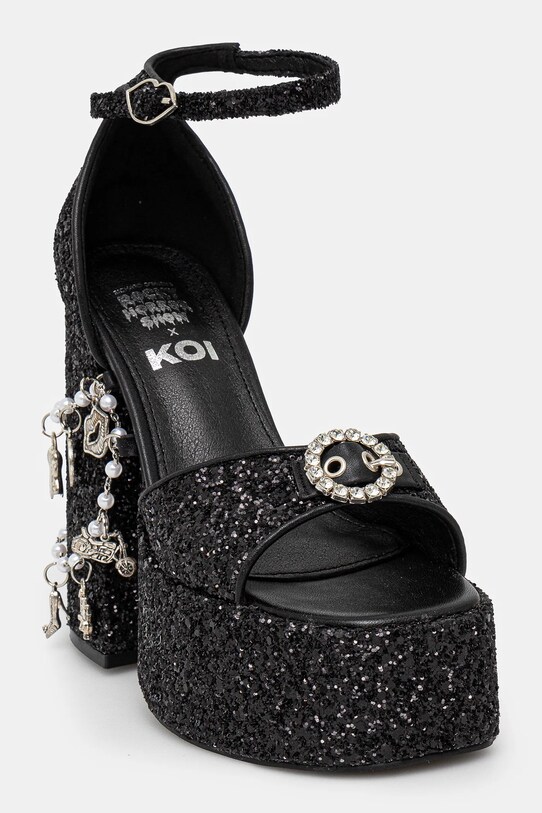 Koi Footwear sandale x Rocky Horror Show Frank N Furter Charm Heels FrankNFurter negru SS25