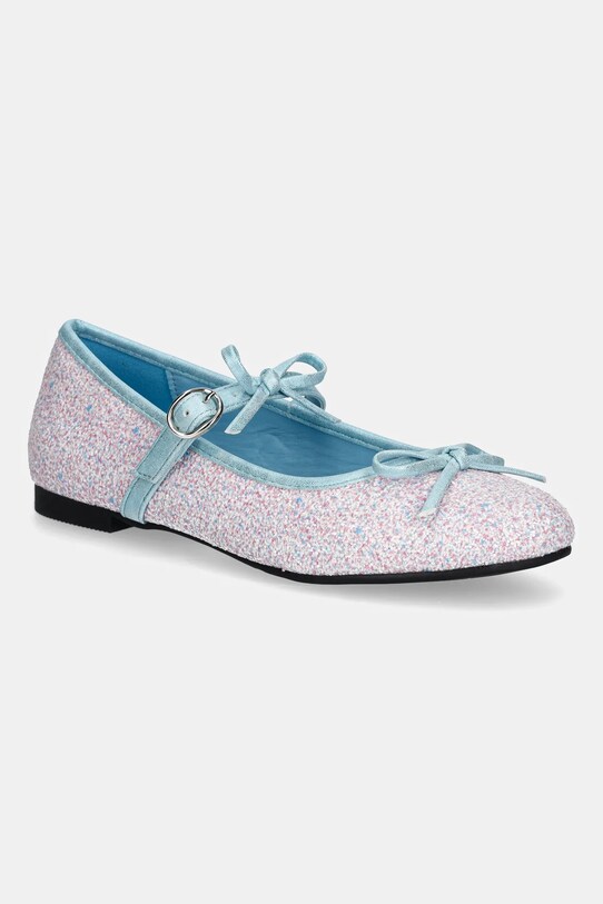 Baleríny Koi Footwear Twinkles Glittery Ballet Shoes modrá FT03