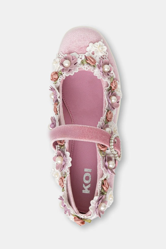Γοβάκια Koi Footwear Tira Pink Mary Janes ‘Fairy Powder Edition’ ροζ ND106