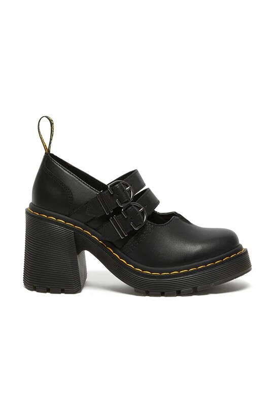 Dr. Martens pantofi de piele Eviee Mary Jane platformă negru DM27371001