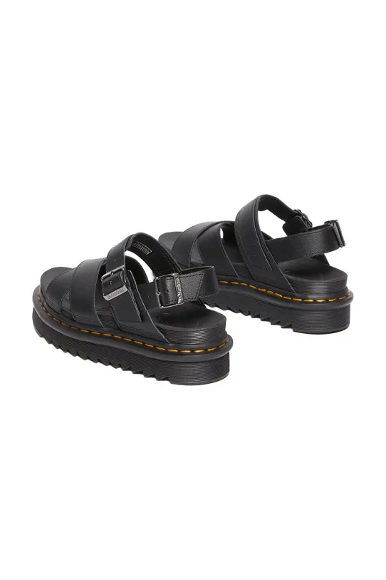 Boty Kožené sandály Dr. Martens Voss II DM31558001 černá