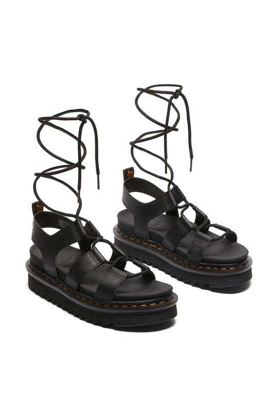 Шкіряні сандалі Dr. Martens Nartilla DM31617001 чорний SS25