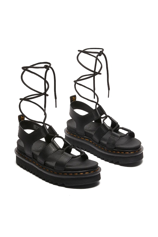 Kožené sandále Dr. Martens Nartilla DM31617001 čierna SS25
