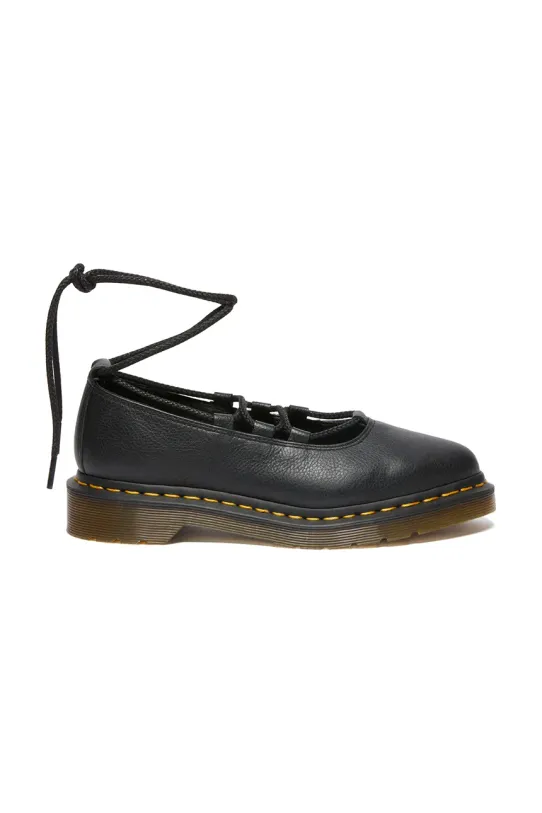 Шкіряні балетки Dr. Martens Elphie II чорний DM40683001