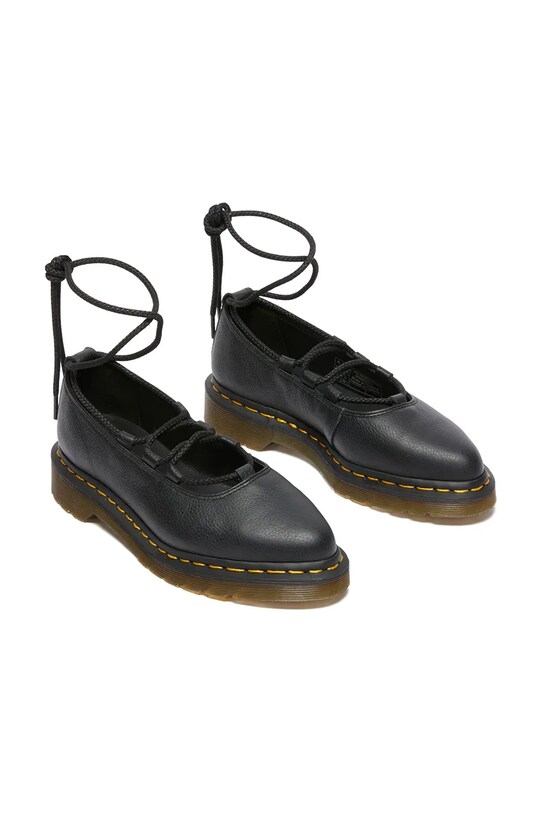 Kožne balerinke Dr. Martens Elphie II DM40683001 crna SS25