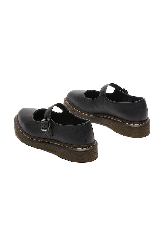 Dr. Martens bőr balerina cipő Elphie MJ Mary Jane DM40685001 fekete