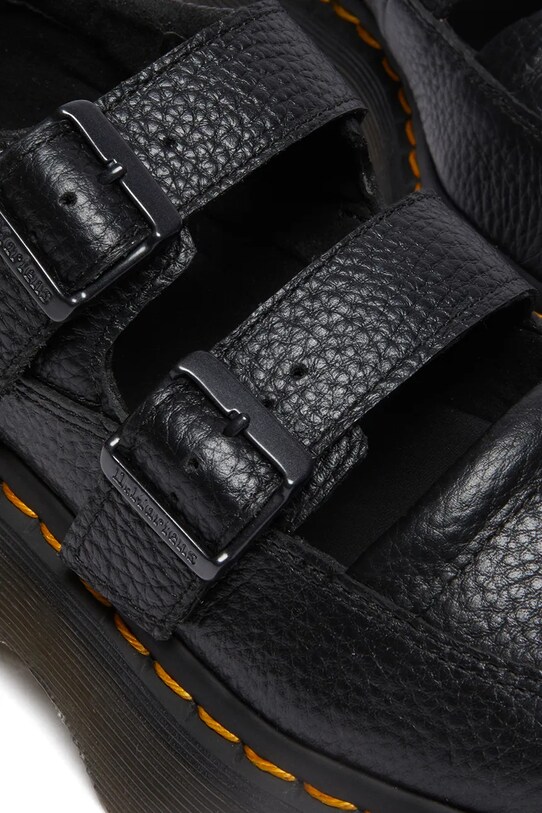 Obuv Kožené poltopánky Dr. Martens Buzz MJ Mary Jane DM41061001 čierna