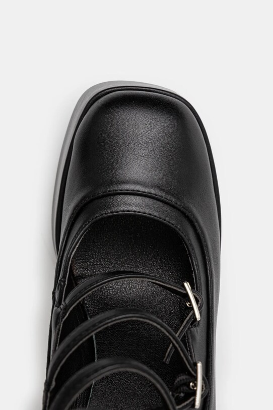 Lodičky Koi Footwear GURREN BLACK STRAPPY PLATFORM HEELS čierna DBP17