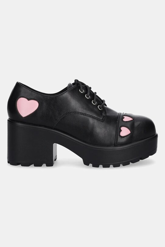 Lodičky Koi Footwear TENNIN HEART SHOES ND116 čierna SS25