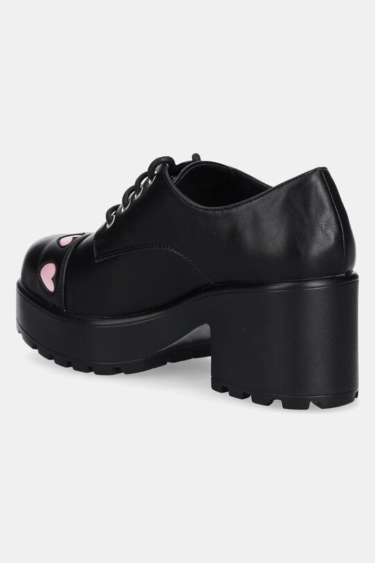 Obuv Lodičky Koi Footwear TENNIN HEART SHOES ND116 čierna