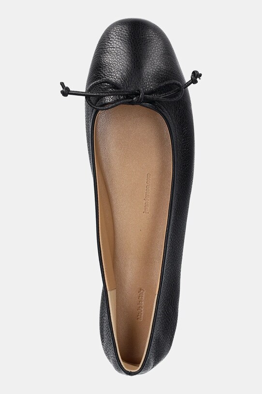 Δερμάτινες μπαλαρίνες JW Anderson μαύρο BL0031.LA0323.999