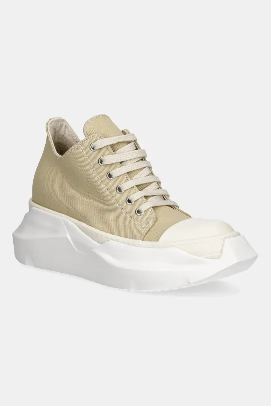 Rick Owens DRKSHDW tenisówki Abstract Low Sneak syntetyczny beżowy DS01E3842.DO