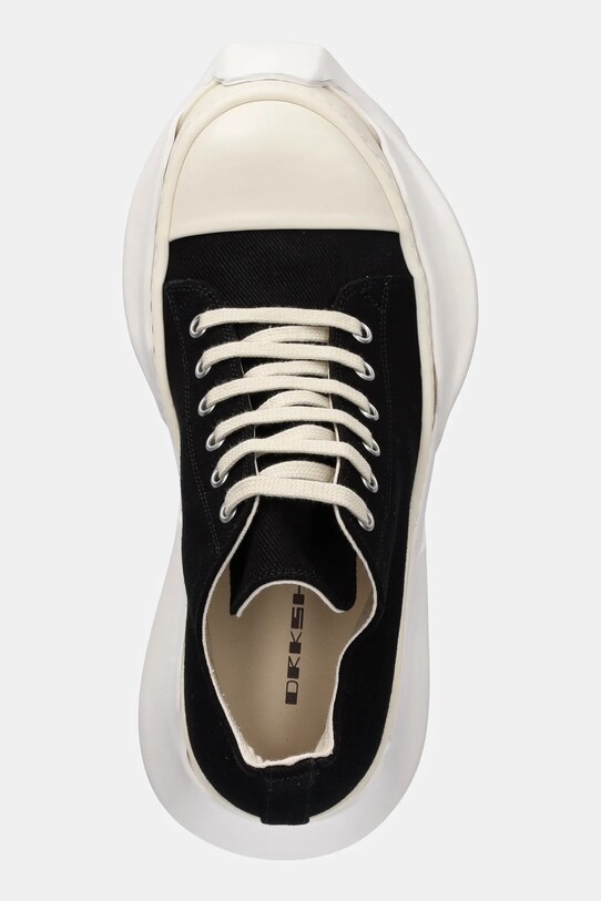 Rick Owens DRKSHDW tenisówki Abstract Low Sneak czarny DS01E3842.DO