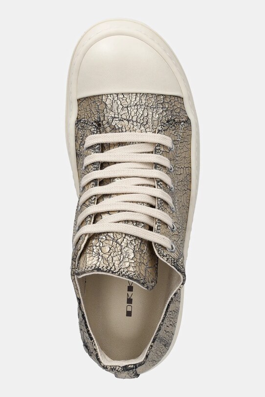 Rick Owens scarpe da ginnastica Low Sneaks oro DS01E3802.SGMC