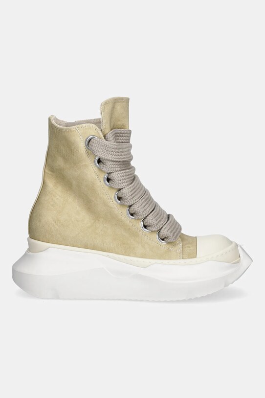 Кеди Rick Owens DRKSHDW Jumbo Laces Abstract Sneak DS01E3844.CVSW2 бежевий SS25