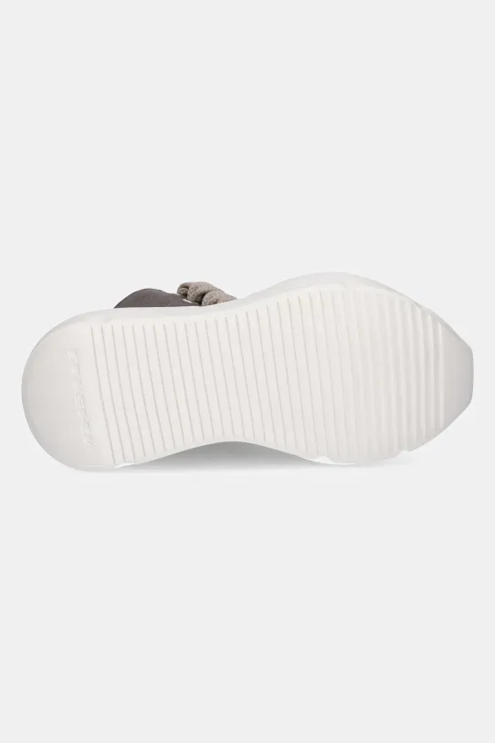 Kecky Rick Owens DRKSHDW Jumbo Laces Abstract Sneak DS01E3844.CVSW2 šedá