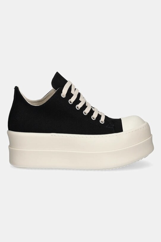 Rick Owens plimsolls Double Bumper Low Sneaks DS01E3832.DO black SS25