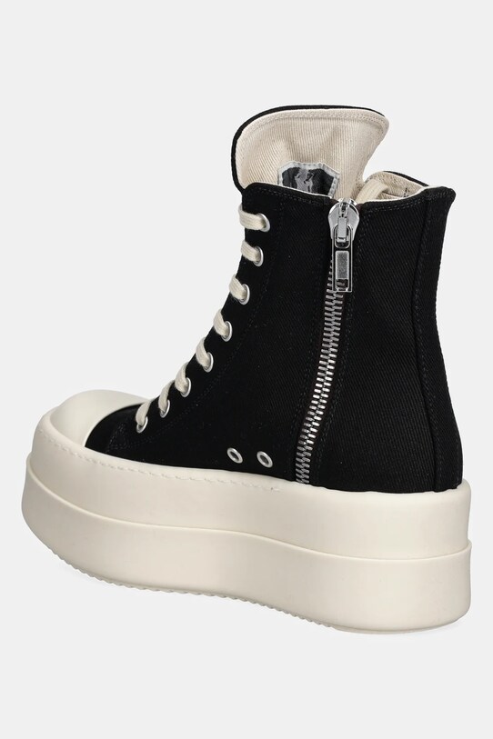 Shoes Rick Owens trainers Double Bumper Sneaks DS01E3831.DOEM9 black