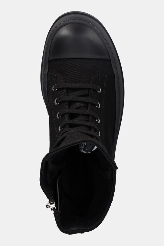 Високи кецове Rick Owens Double Bumper Sneaks черен DS01E3831.DOEM9