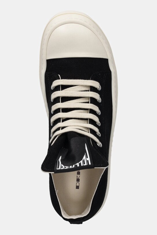 Кеды Rick Owens Low Sneaks чёрный DS01E3802.DOEH1