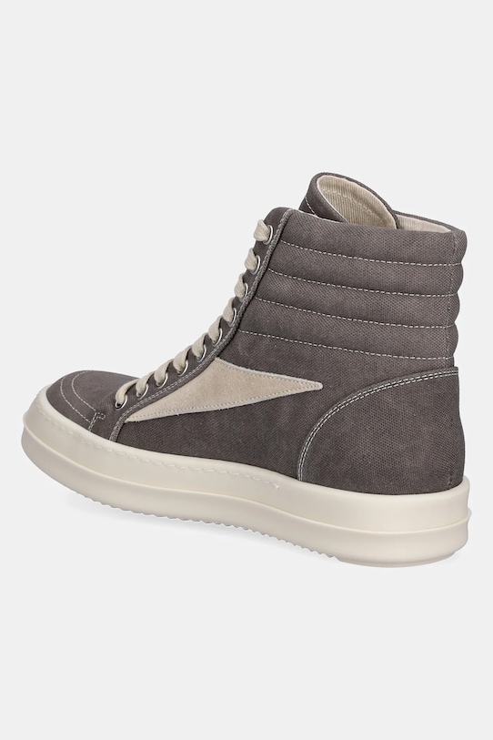 Shoes Rick Owens Vintage High Sneaks DS01E3810.CVSLVS gray