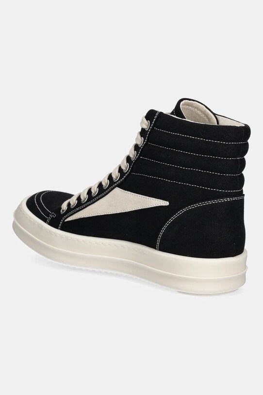 Обувь Кеды Rick Owens Vintage High Sneaks DS01E3810.CVSLVS чёрный