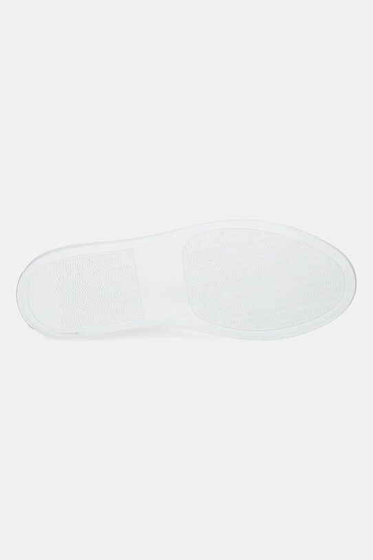 Common Projects sneakersy skórzane Achilles Shiny 6185.0509 srebrny