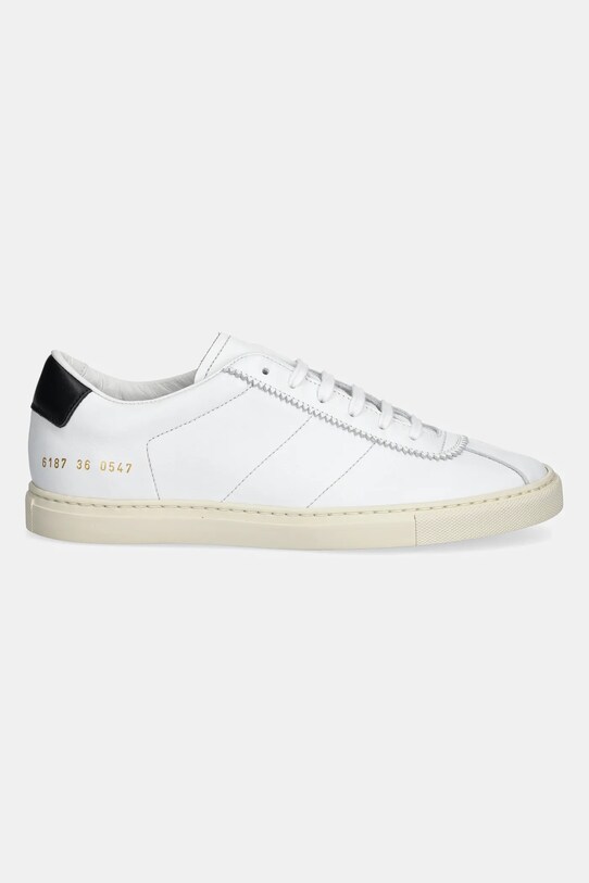 Common Projects sneakers din piele Tennis Classic 6187.0547 alb SS25