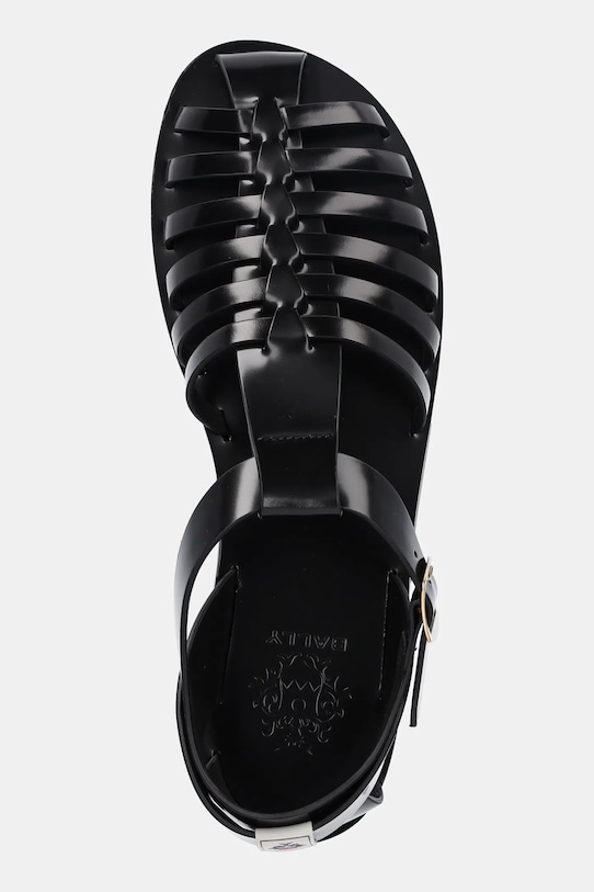 Bally sandale de piele negru WF003P.VT174.U901