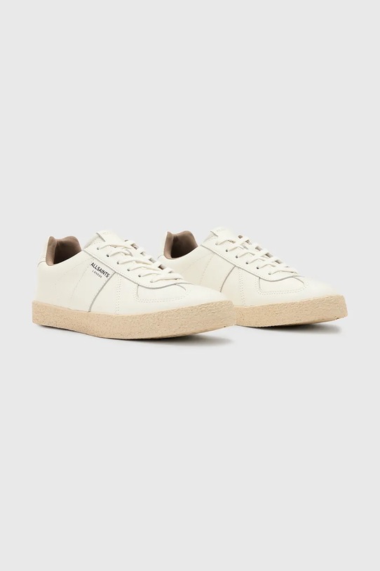 Kožne tenisice AllSaints Jaimee Leather Sneaker W058FC bijela SS25