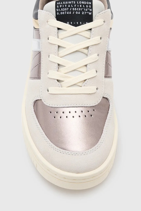AllSaints sneakers in pelle Vix Suede Sneaker W125FB.WHTMET beige