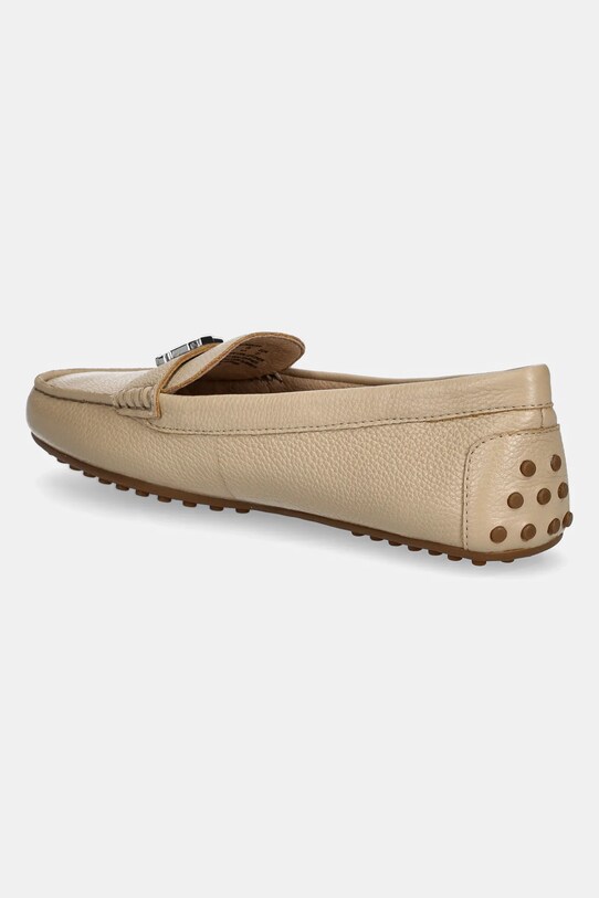 Obuwie Lauren Ralph Lauren mokasyny skórzane Barnsbury 802942768011.101 beżowy