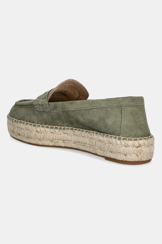 Παπούτσια Εσπαντρίγιες σουέτ Lauren Ralph Lauren Luize Loafer 802953958008.300 πράσινο
