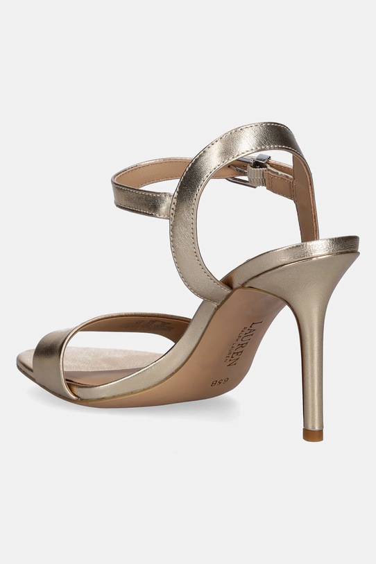 Încălțăminte Lauren Ralph Lauren sandale de piele Gwen 802956289002.040 aur