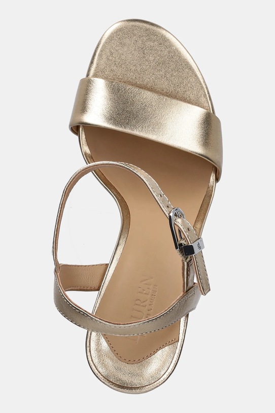 Lauren Ralph Lauren sandale de piele Gwen aur 802956289002.040