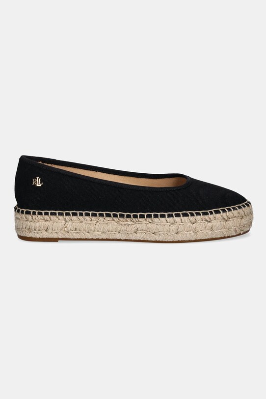 Espadrilky Lauren Ralph Lauren Luize Ballet 802959187001.001 čierna SS25