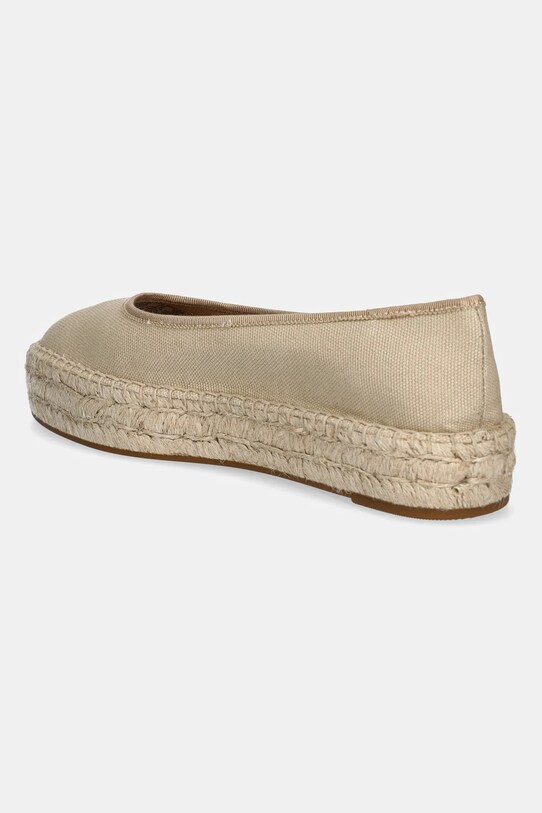 Obuwie Lauren Ralph Lauren espadryle Luize Ballet 802959187008.250 beżowy
