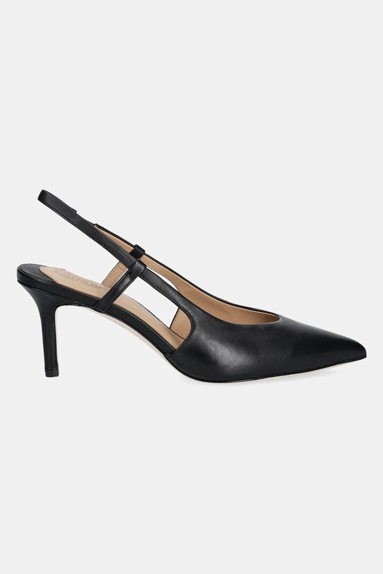 Δερμάτινες γόβες Lauren Ralph Lauren Khloe Slgbck 802961789001.001 μαύρο SS25