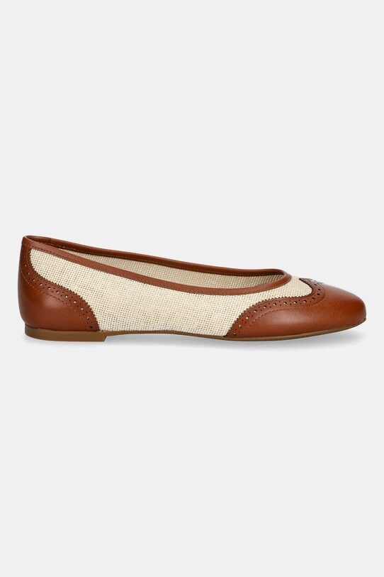 Baleríny Lauren Ralph Lauren Jayna Wingtp 802961799001.250 hnedá SS25