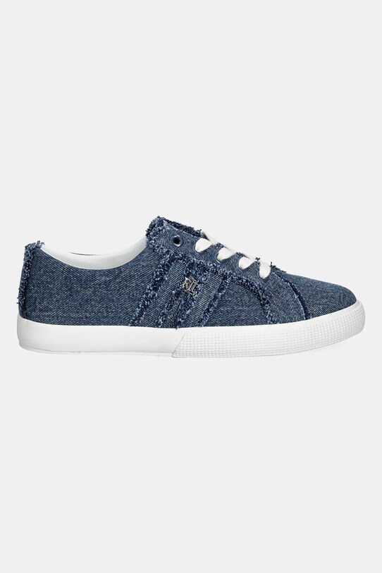Πάνινα παπούτσια Lauren Ralph Lauren Janson Fray 802961846001.400 μπλε SS25