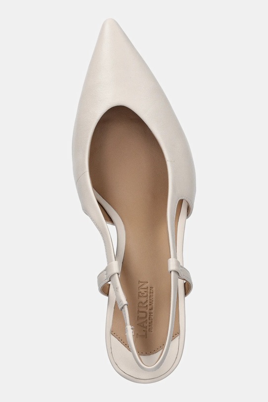 Lauren Ralph Lauren szpilki skórzane Khloe Slgbck biały 802966874001.100