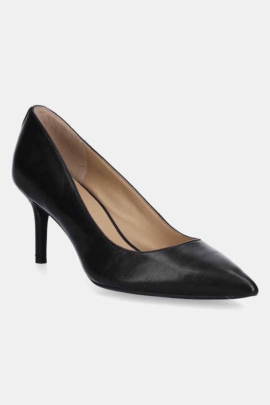 Lauren Ralph Lauren stilettos de piele Lanette subțire negru 802972023001.001