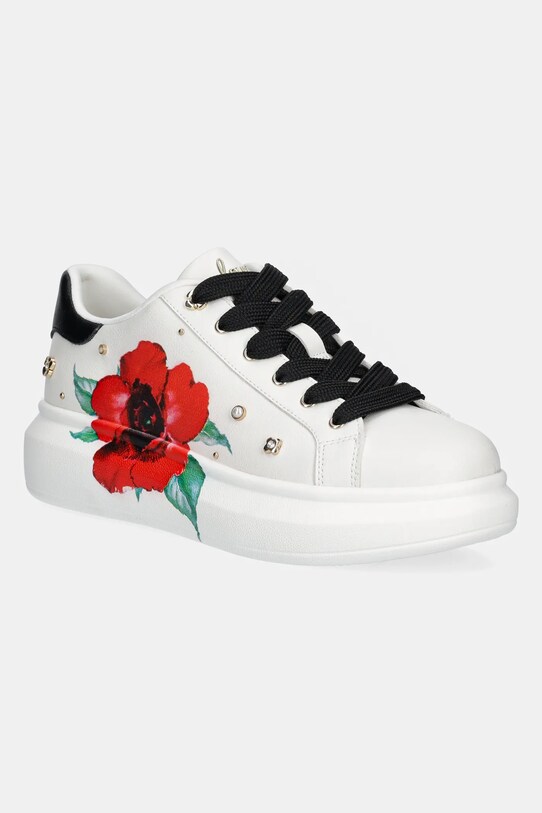 Čevlji Aldo LOVEKISS Imitacija zrnatega usnja bela 13918603.LOVEKISS