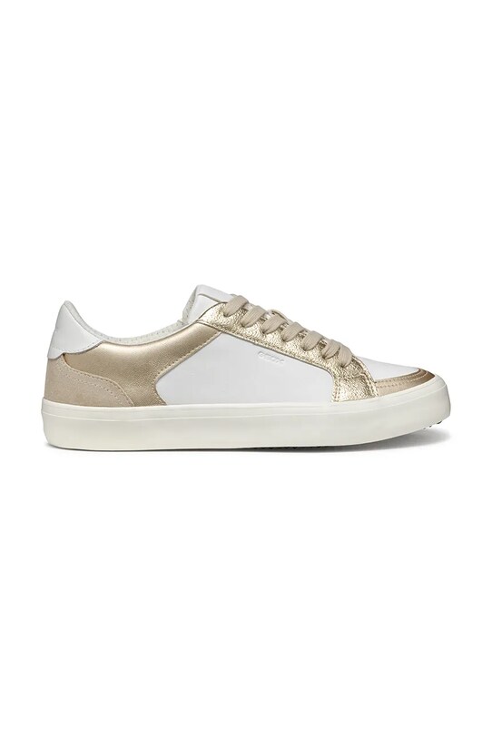 Geox sneakers D EMMELENY piele întoarsă alb D550UE.085NF.C1327