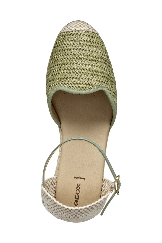 Espadrilky Geox D GELSA LOW D55NGE.02MLM.C3002 tyrkysová