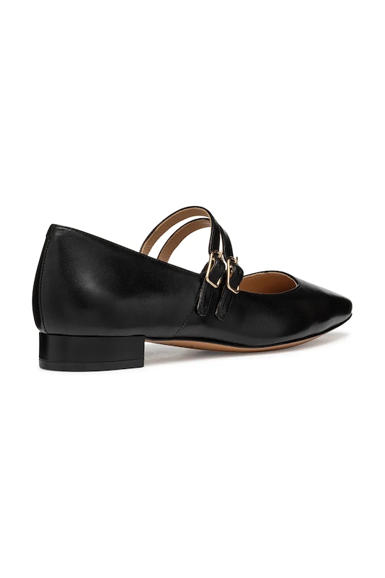 Obuv Kožené balerínky Geox D GISELDA15 D55YUC.000TU.C9999 čierna