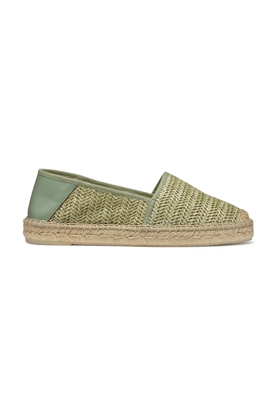 Geox espadrile D LAMPEDUSA piele turcoaz D46V0A.02MLM.C3002